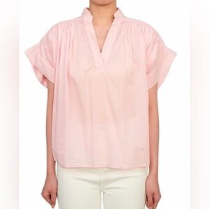 Vanessa Bruno Size XS/S • Light Pink Oversized Top Blouse.